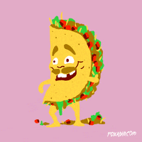 Mexican Food Dance GIF by Animation Domination High-Def