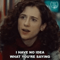 I Dont Know What Youre Talking About Film Festival GIF by Atlanta Jewish Film Festival I Dont Know What Youre Talking About Film Festival GIF by Atlanta Jewish Film Festival