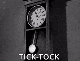 Clock Tick Tock GIF by MOODMAN Clock Tick Tock GIF by MOODMAN