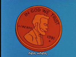 Grabbing Season 4 GIF by The Simpsons Grabbing Season 4 GIF by The Simpsons