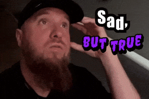 Sad I Know GIF by Mike Hitt Sad I Know GIF by Mike Hitt