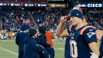 Football Smile GIF by New England Patriots
