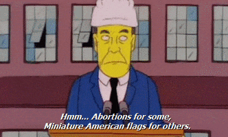 the simpsons abortions GIF by Global Entertainment