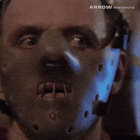 Hannibal Lecter Film GIF by Arrow Video Hannibal Lecter Film GIF by Arrow Video