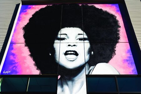 Mural of Betty Davis
