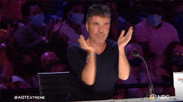 Simon Cowell Wow GIF by America's Got Talent Simon Cowell Wow GIF by America's Got Talent