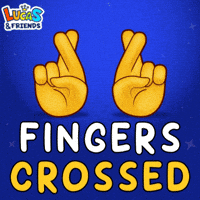 Best Wishes Good Luck GIF by Lucas and Friends by RV AppStudios