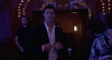 confident chris hemsworth GIF by Men In Black: International confident chris hemsworth GIF by Men In Black: International