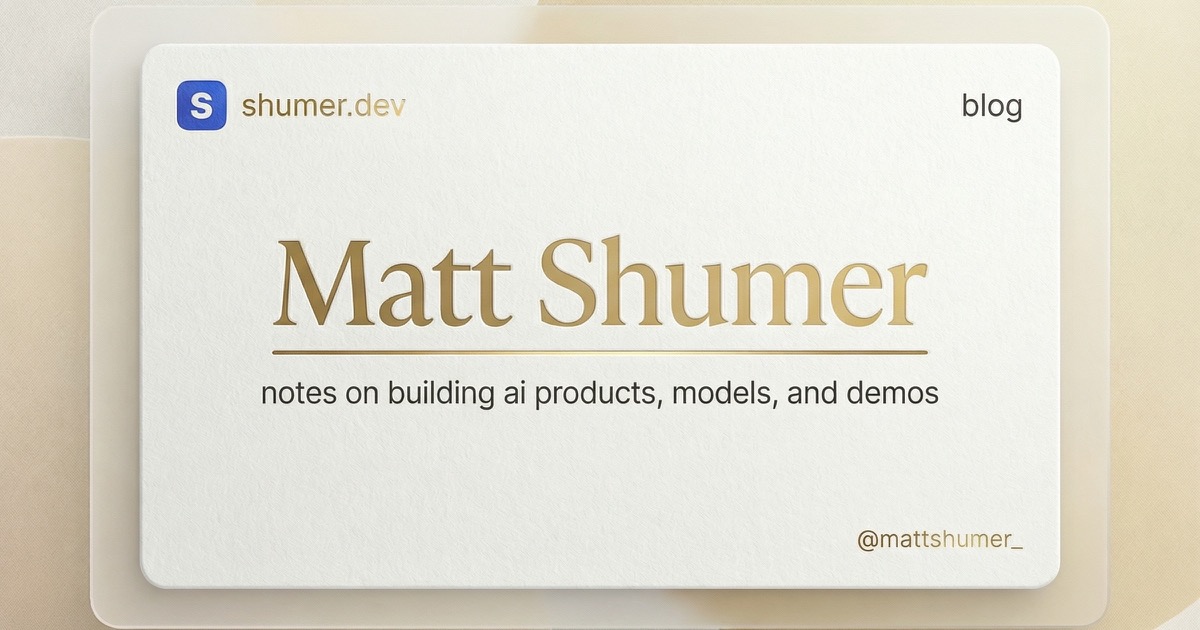 shumer.dev